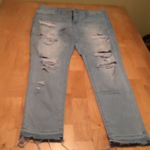 Womens American eagle hi- rise jegging. 16 long